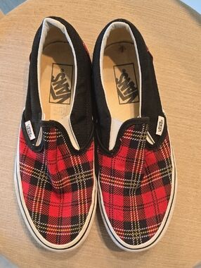 Vans Plaid Sneakers